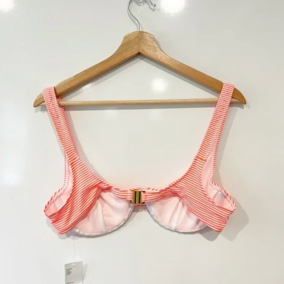 Urban Outfitters | NWT Seersucker Underwire Bikini Top - Picture 6 of 9